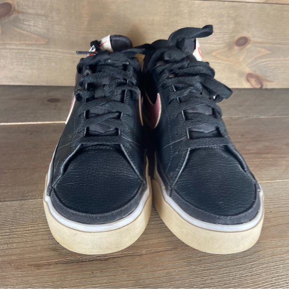 nike court legacy mens size 10 shoes black athletic comfort sneakers - Picture 4 of 8
